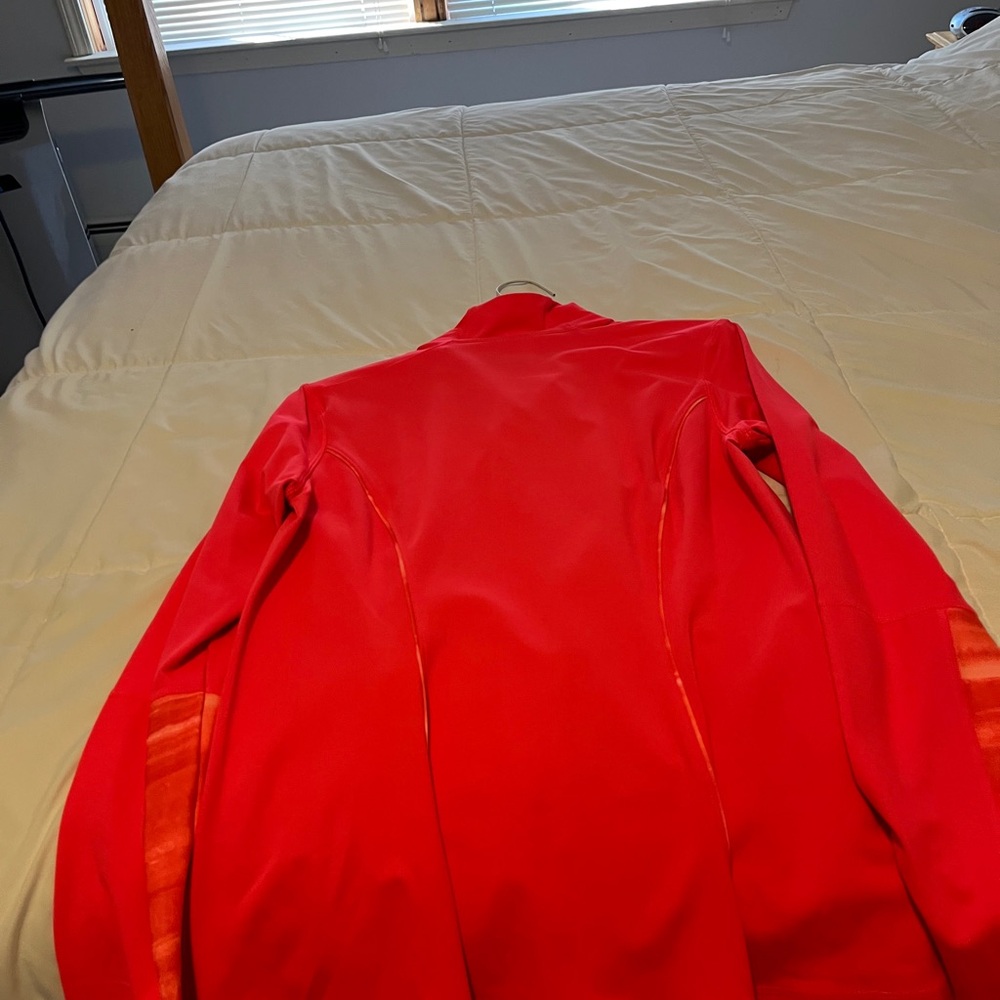 Under Armour Bright Red Long Sleeve Tee